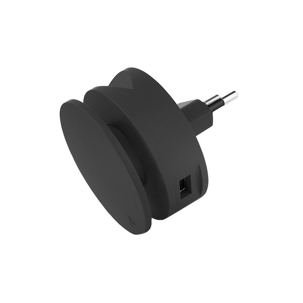 Зарядное устройство USBepower MINI AERO, 2 IN 1, 2 USB-A, Black - фото 1