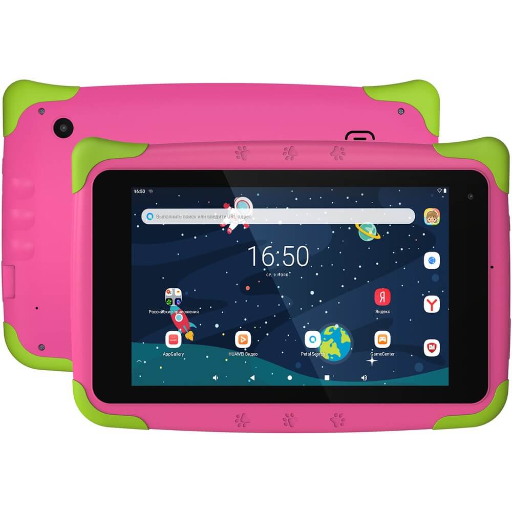 Планшет Topdevice Kids Tablet K7 16 ГБ, розовый (TDT3887_WI_D_PK_CIS)