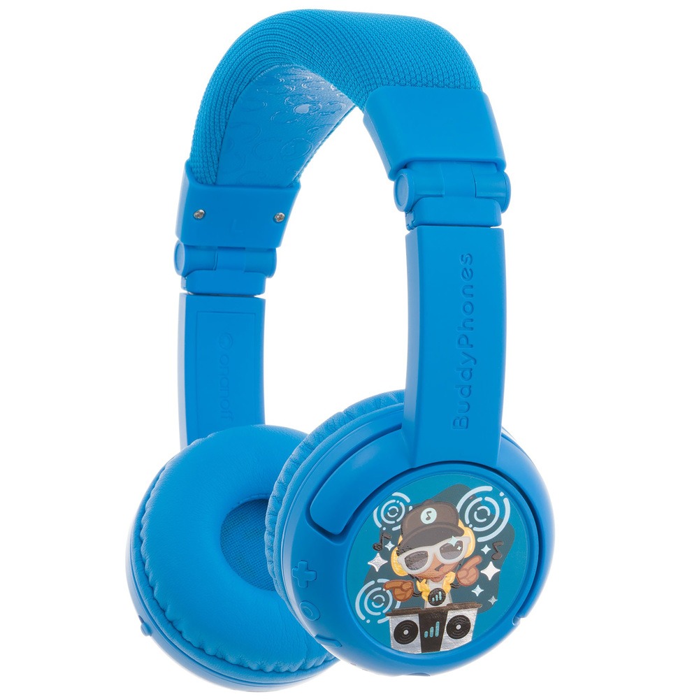 Наушники Onanoff Buddyphones Play+, голубой