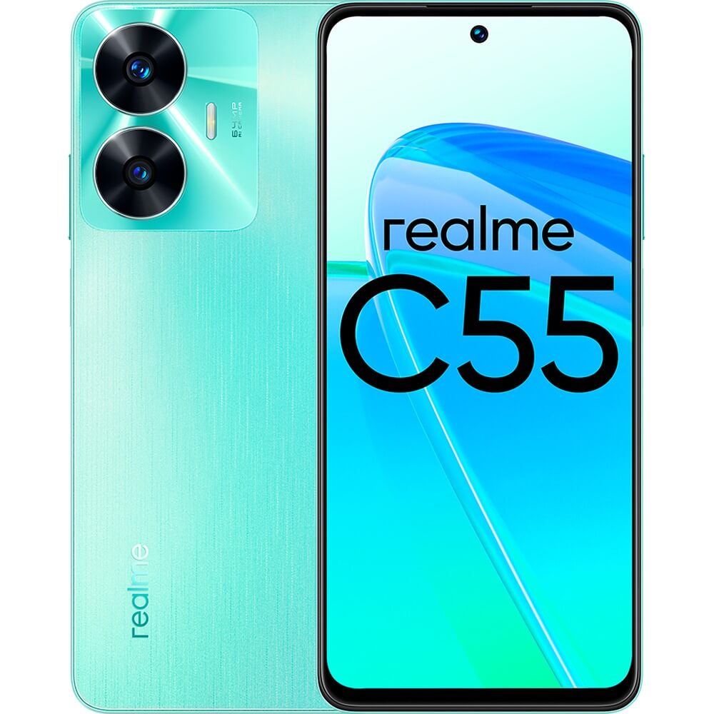 Смартфон Realme C55 256 ГБ зелёный