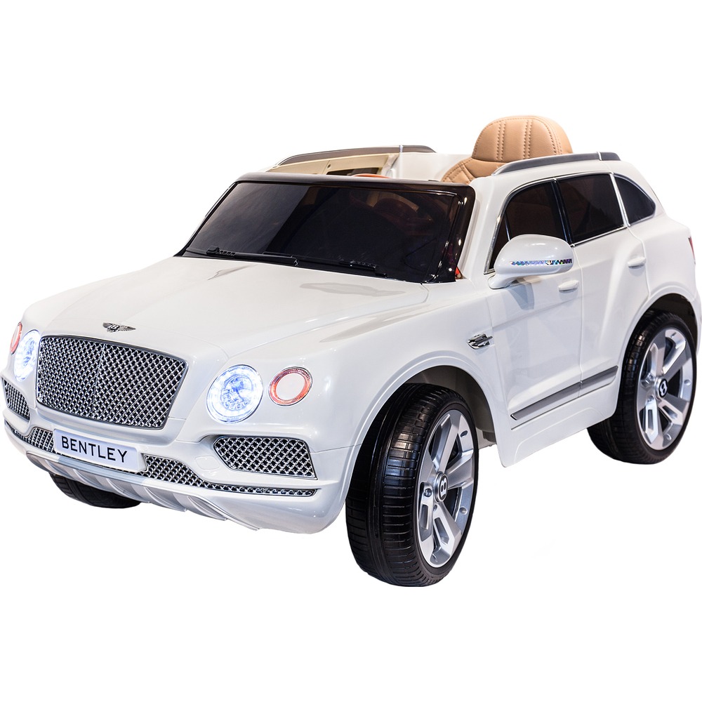 Детский электромобиль Toyland Bentley Bentayga белый