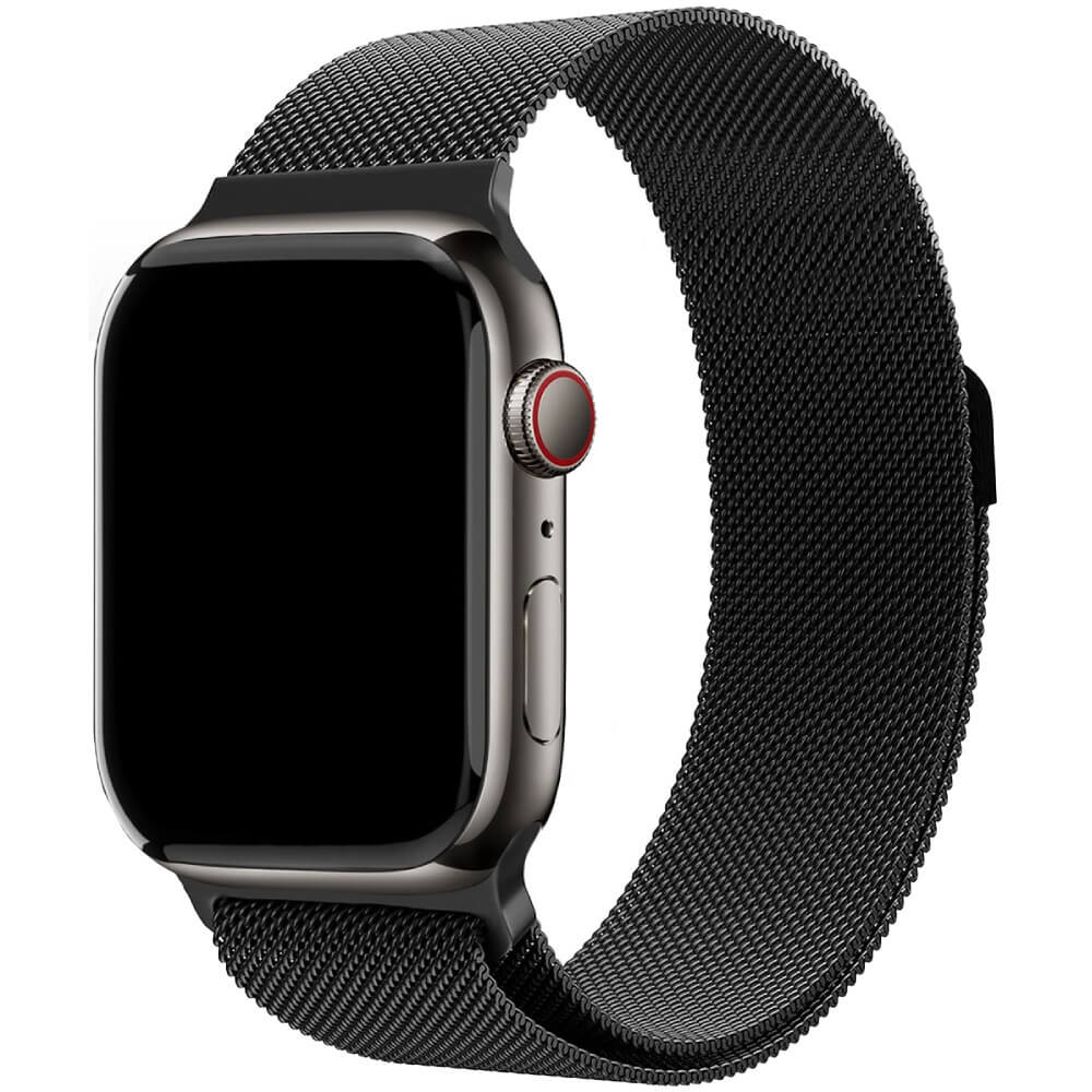 Ремешок для умных часов uBear Spark для Apple Watch M/L чёрный (WB02BL02ML-AW) Spark для Apple Watch M/L чёрный (WB02BL02ML-AW) - фото 1
