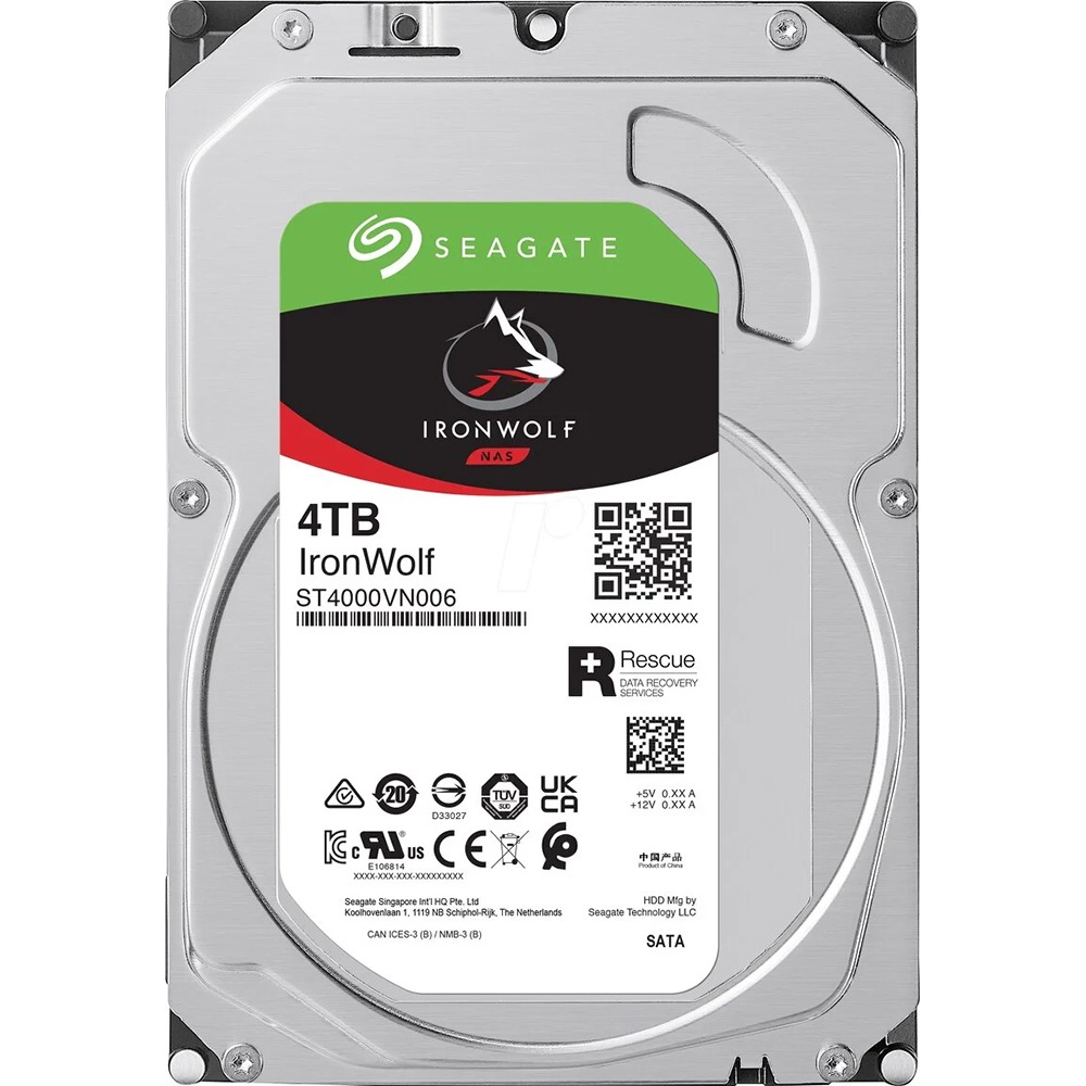 Жесткий диск Seagate IronWolf HDD 4TB (ST4000VN006)