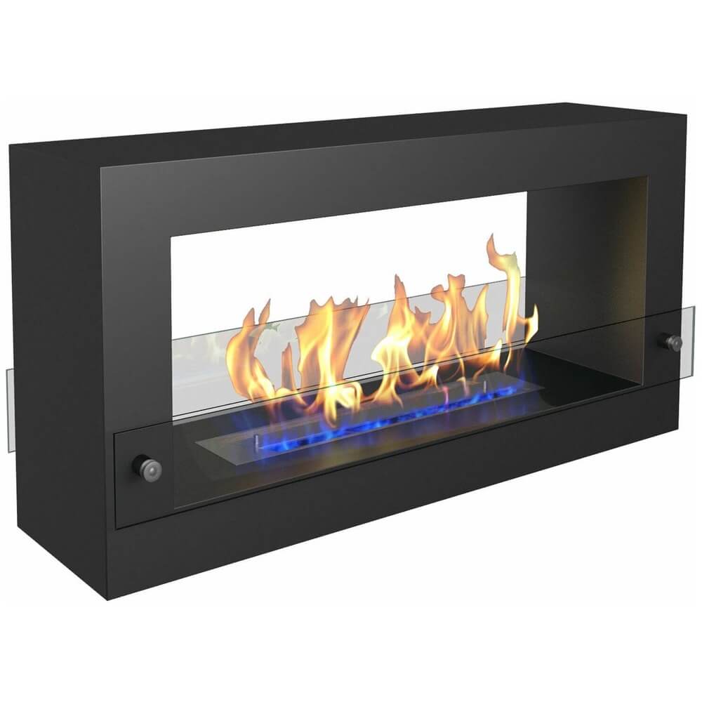 Биокамин ZeFire Quarter 1000, чёрный