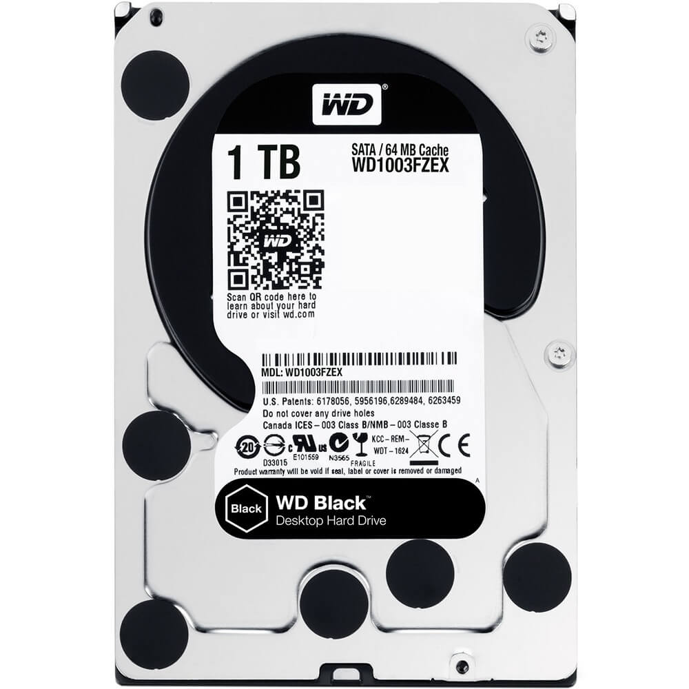 Жесткий диск Western Digital Original 1TB Black WD1003FZEX 999000₽