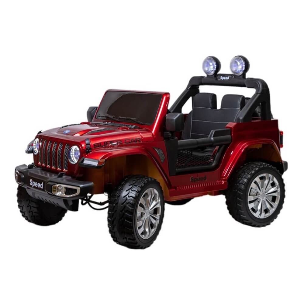 Детский электромобиль Toyland Jeep Rubicon YEP5016 красный