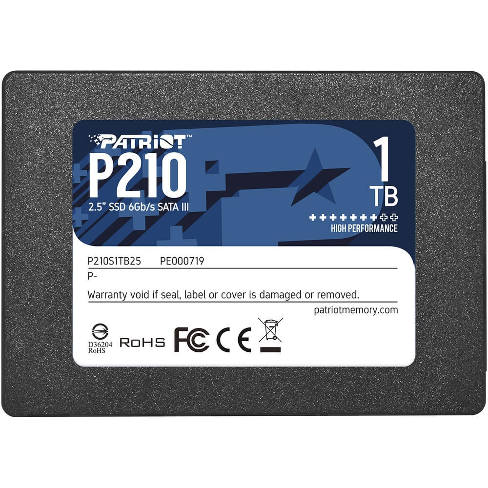 Жесткий диск Patriot SSD 1TB (P210S1TB25)