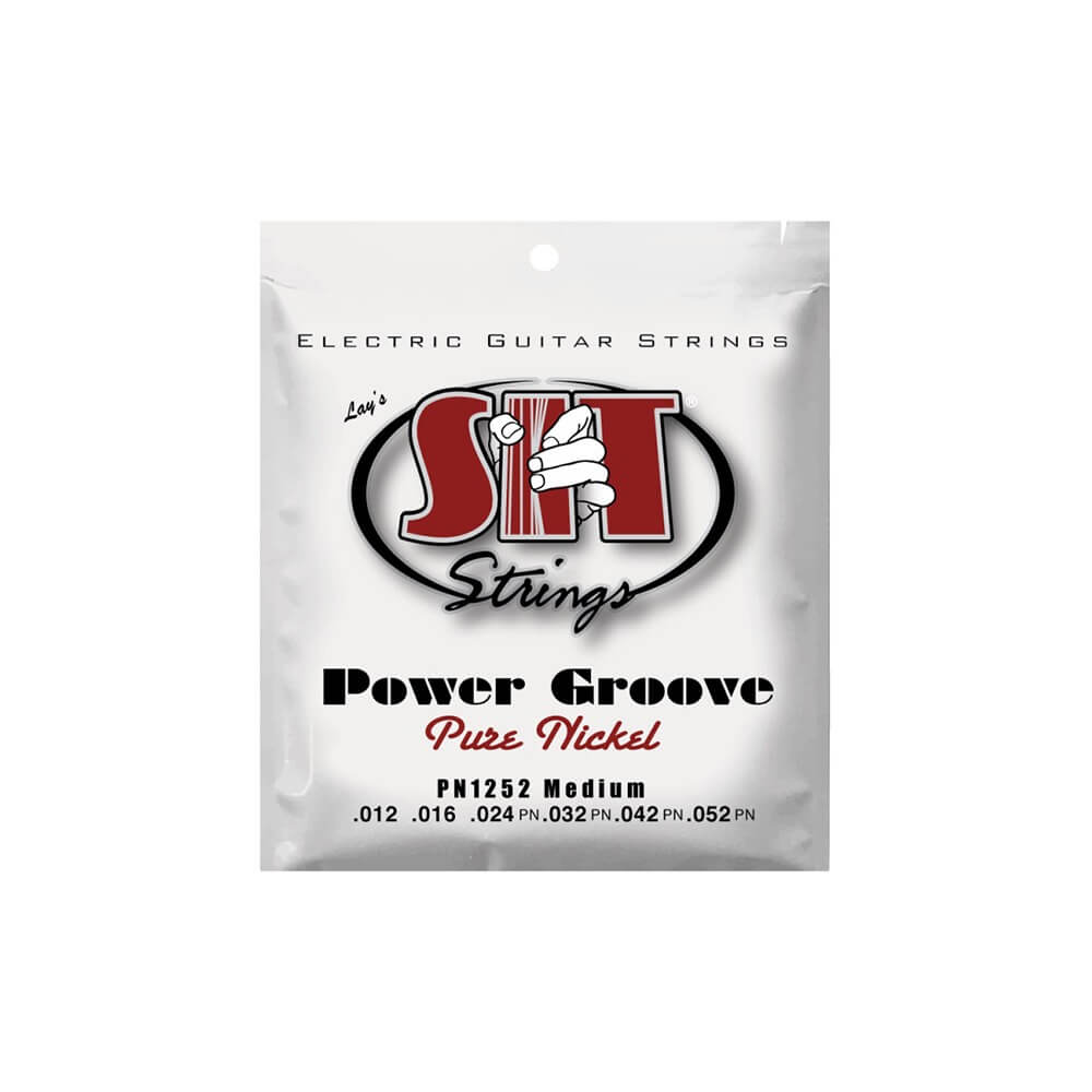 Струны SIT PN1252 Power Groove Pure Nickel Medium (12-52) PN1252 Power Groove Pure Nickel Medium (12-52) - фото 1
