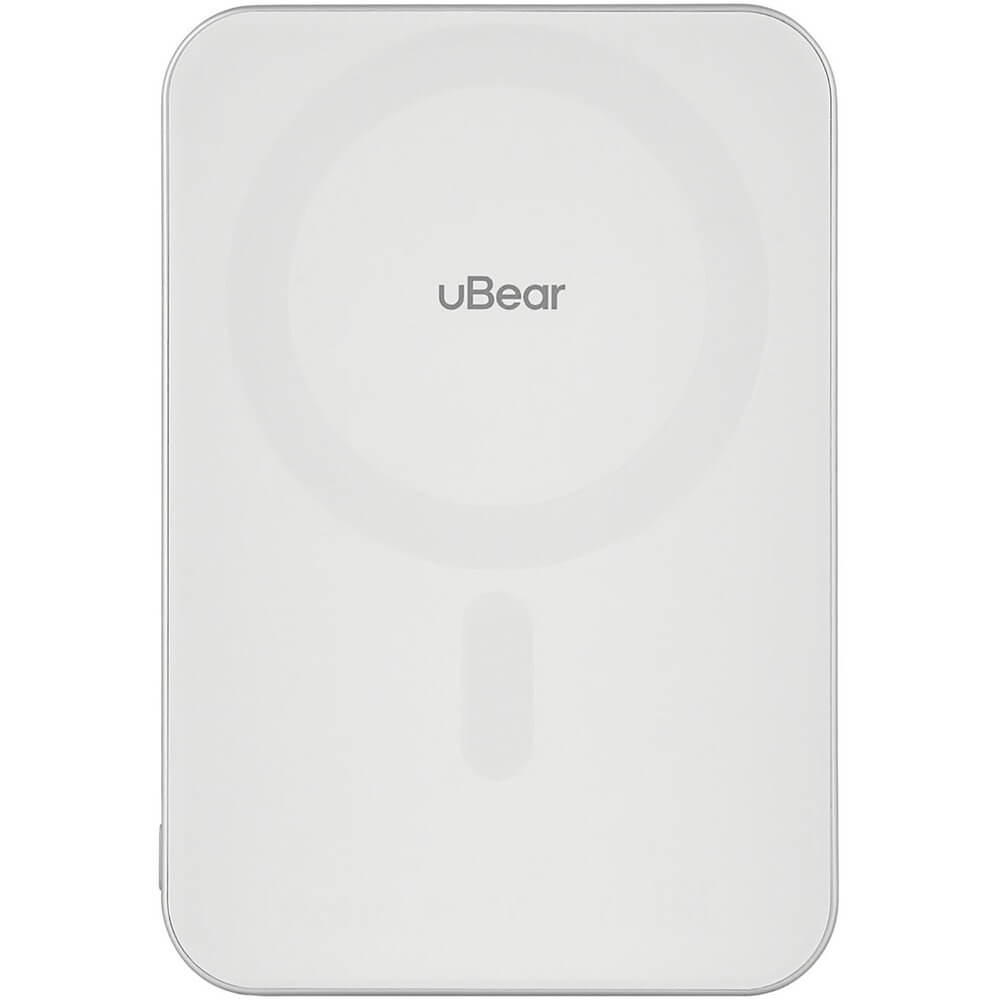 Внешний аккумулятор uBear Slide Magnetic 5000 мАч белый (PB19WH5000-PDM)