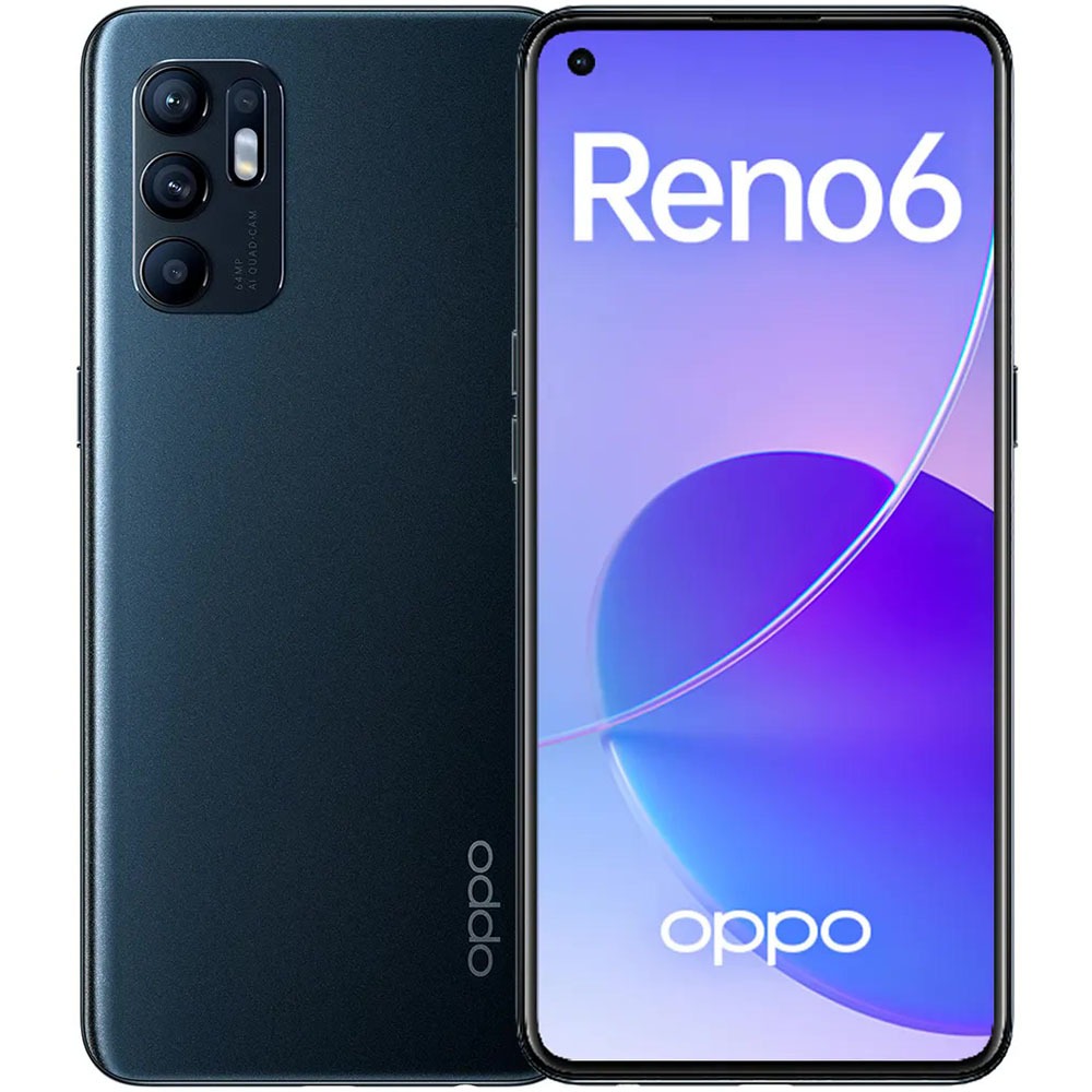 Смартфон Oppo Reno6 128 ГБ чёрный