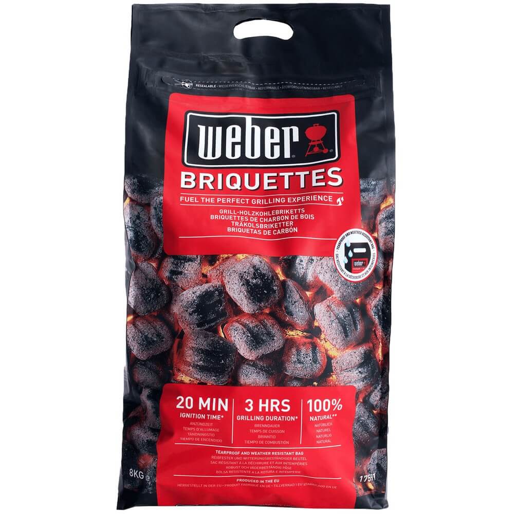 Угольные брикеты Weber Briquettes 8 кг 17591