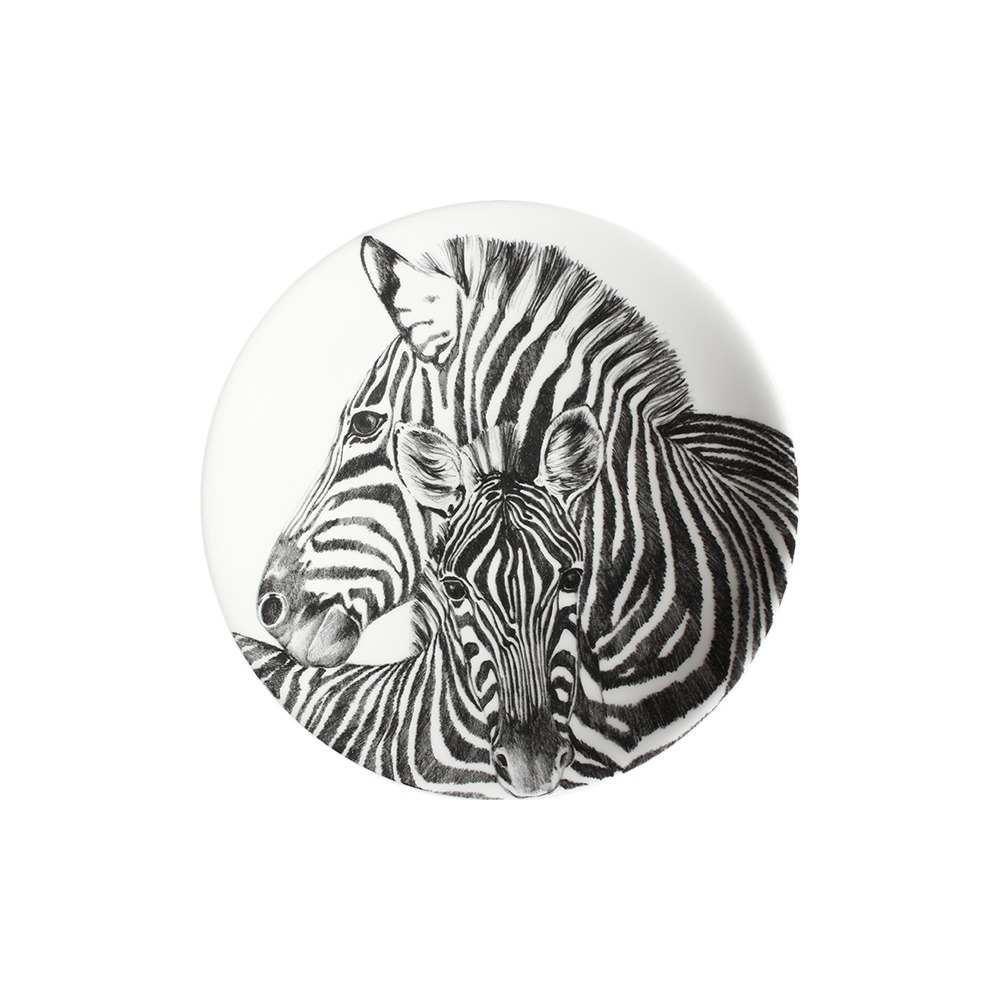 Тарелка Taitu Wild Spirit Zebra 12-1-1-D