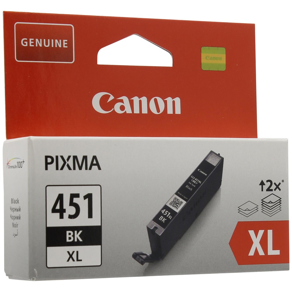 Картридж Canon CLI-451 BK черный