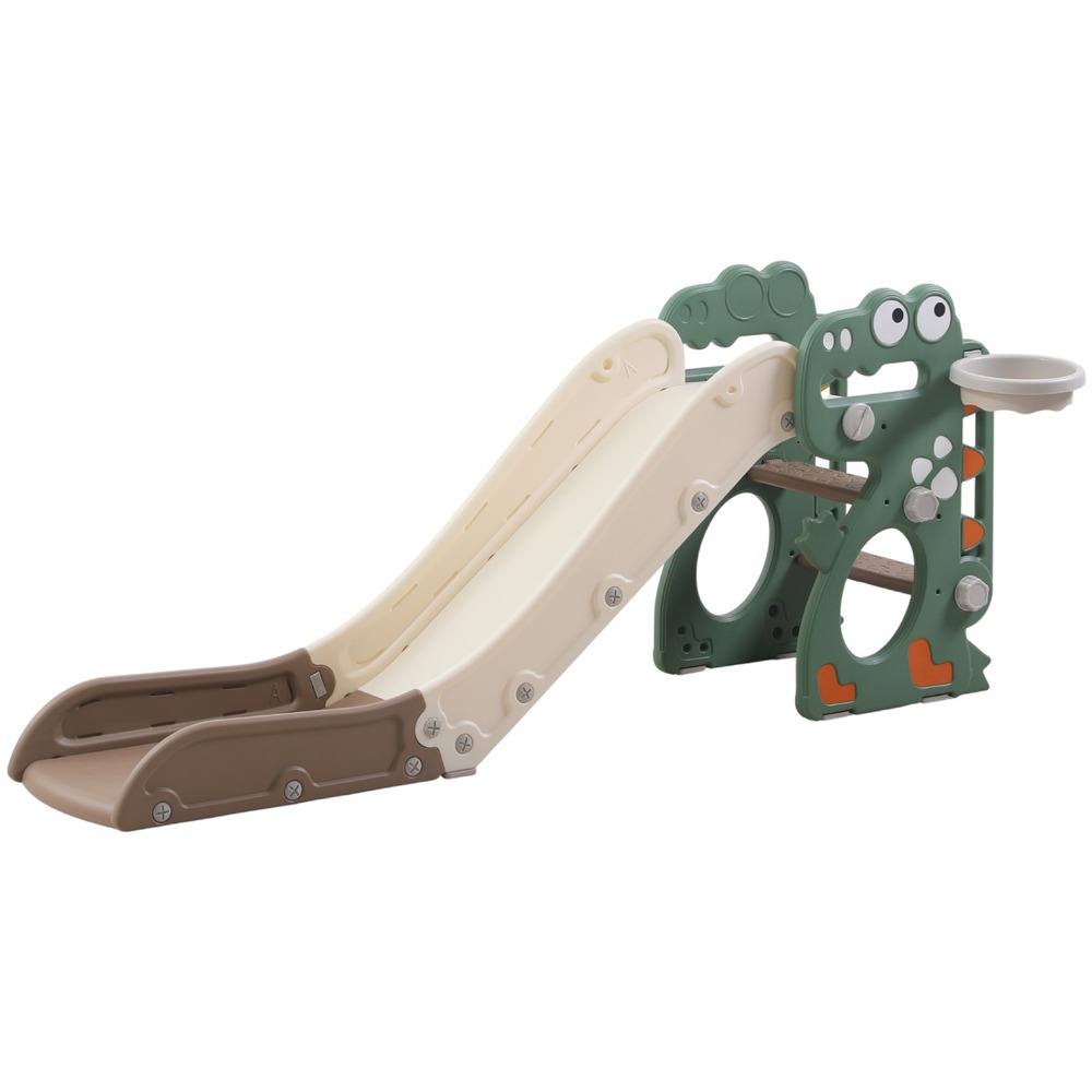 Детская горка UNIX Kids Dino Small Green (PSLDINOSMGR)