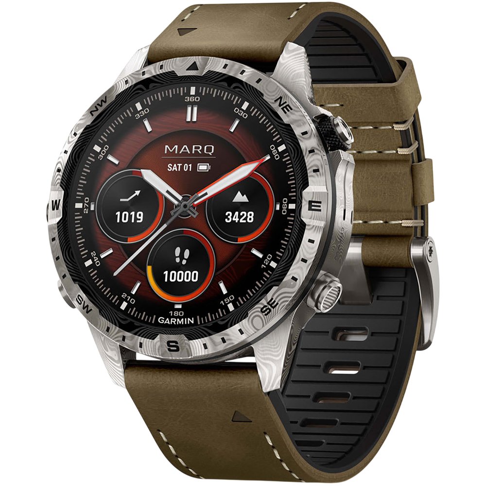 Смарт-часы Garmin Marq Adventurer Gen 2 Damascus Steel Edition (010-03393-31)