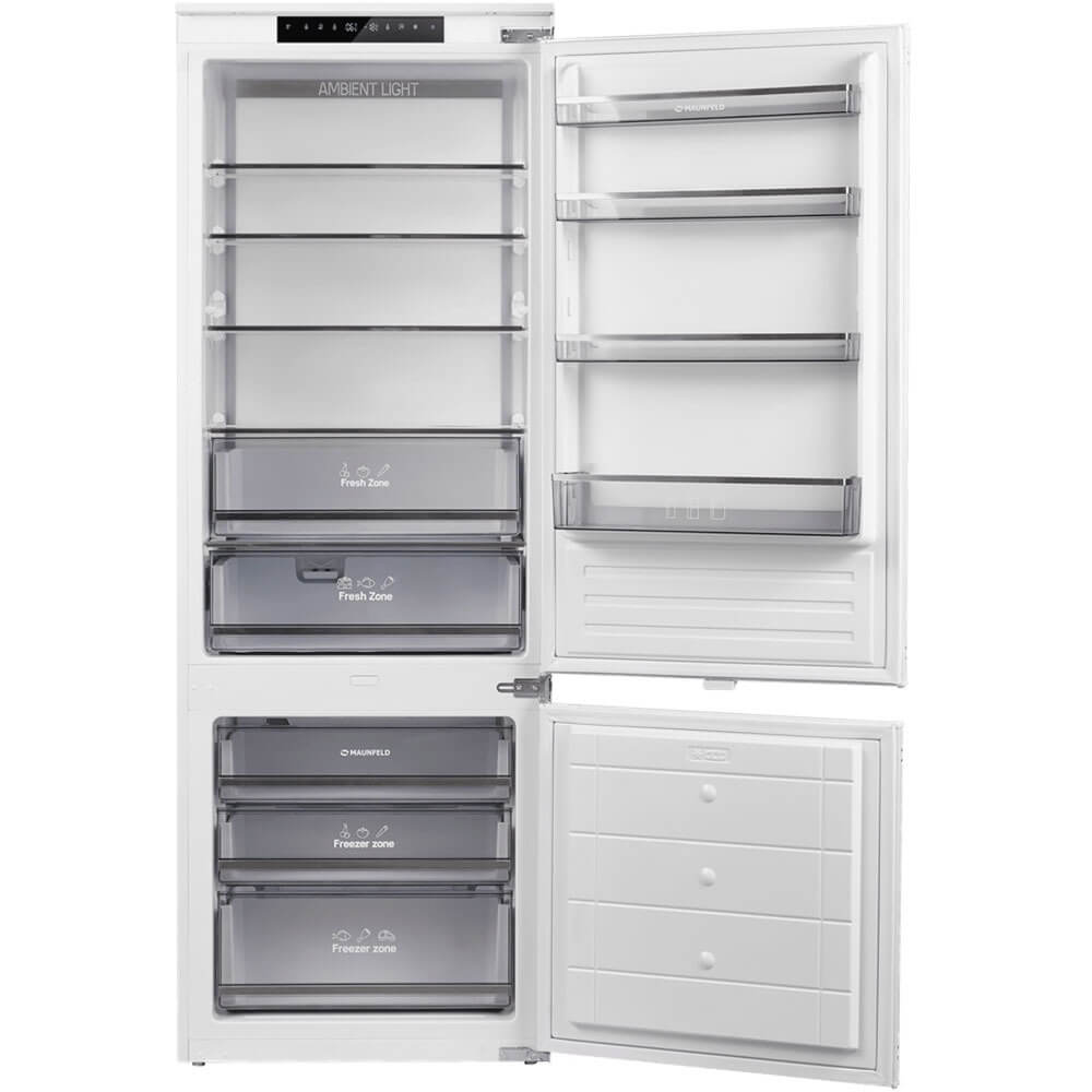 Встраиваемый холодильник Maunfeld MBF19369NFWGR LUX Inverter