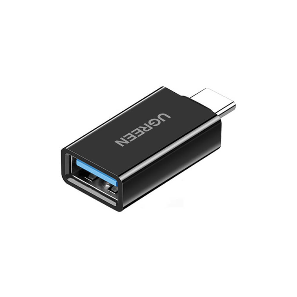 Переходник Ugreen US173 OTG USB-A/USB-C чёрный (20808)