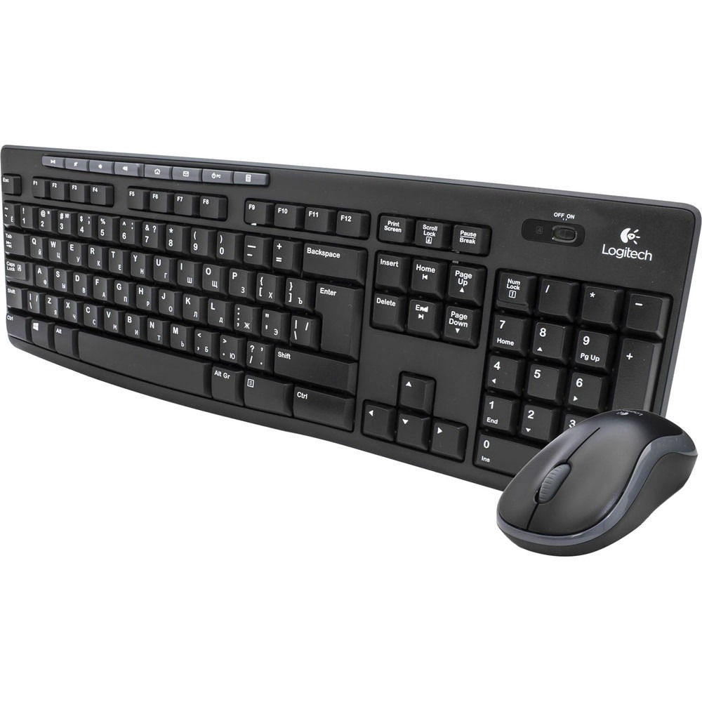 Комплект клавиатуры и мыши Logitech MK270 Wireless Combo (920-004518)