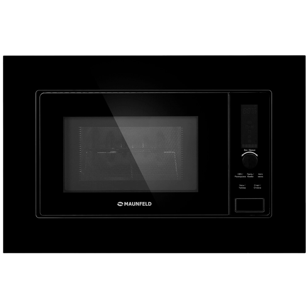 Встраиваемая микроволновая печь Maunfeld JBMO820GB01, цвет чёрный - фото 1