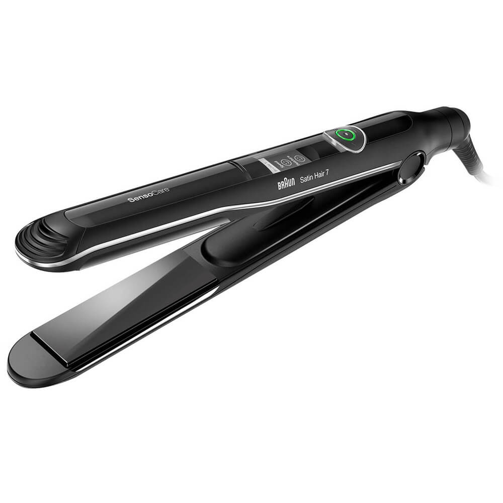 Стайлер для выпрямления волос Braun ST 780 SensoCare, цвет чёрный
