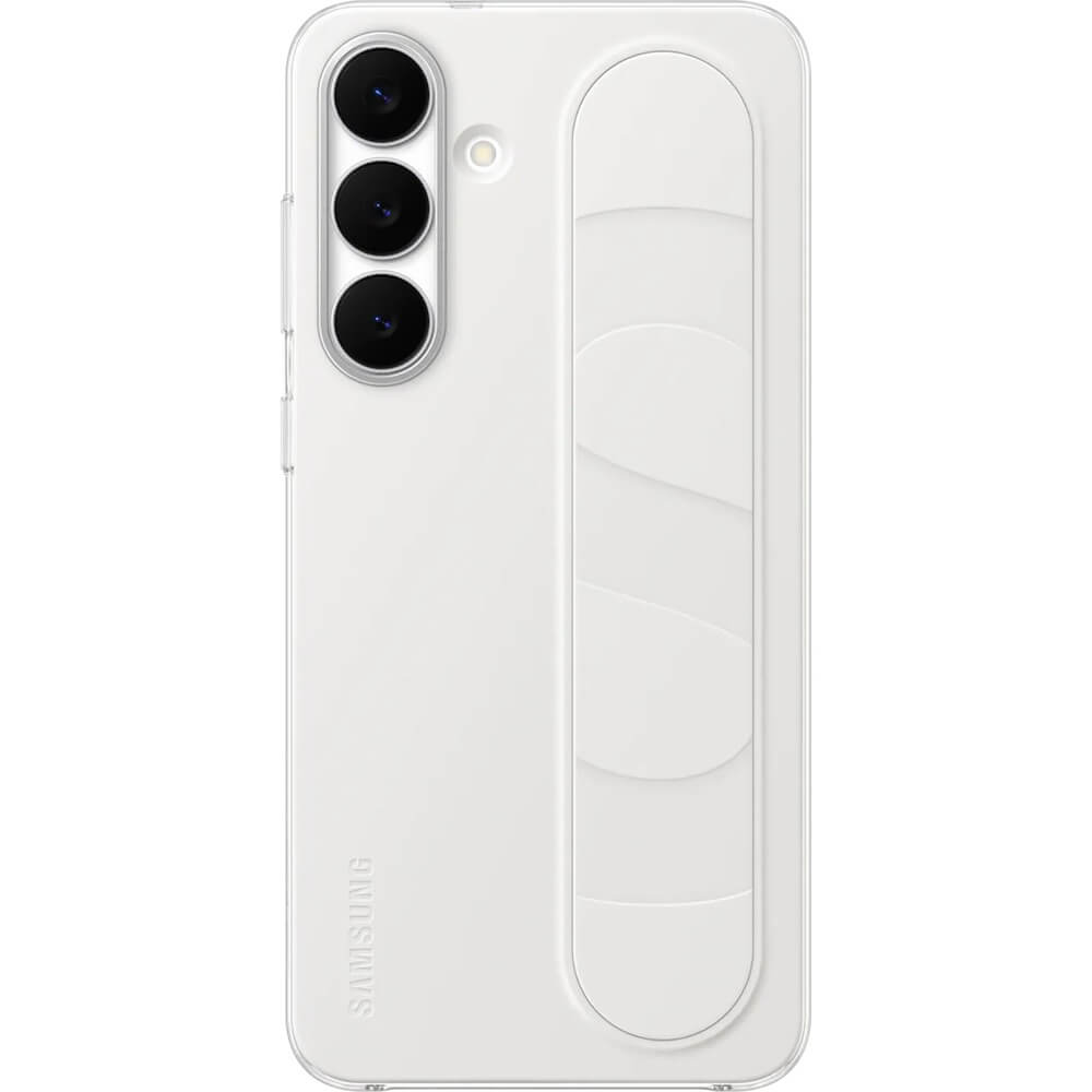 Чехол Samsung Standing Grip Case для Galaxy S25 FE белый