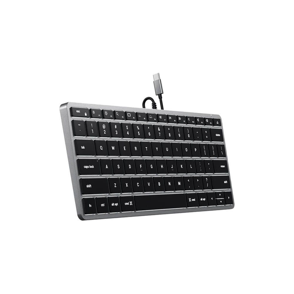 Клавиатура Satechi Slim W1 серый космос