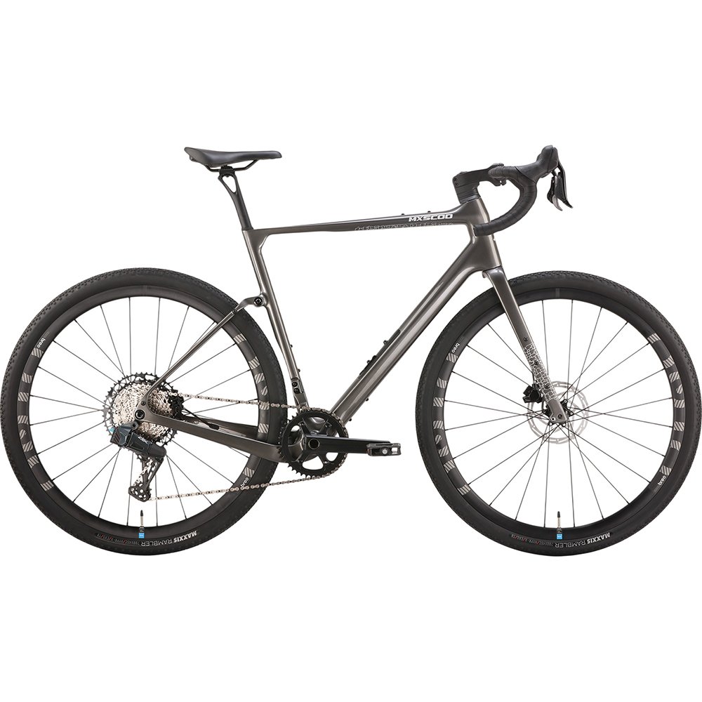 Велосипед MXSCOO Gravel 9BIKE Ultra 700C GL950 серый (2026) (MSC-G9U-2902-52)
