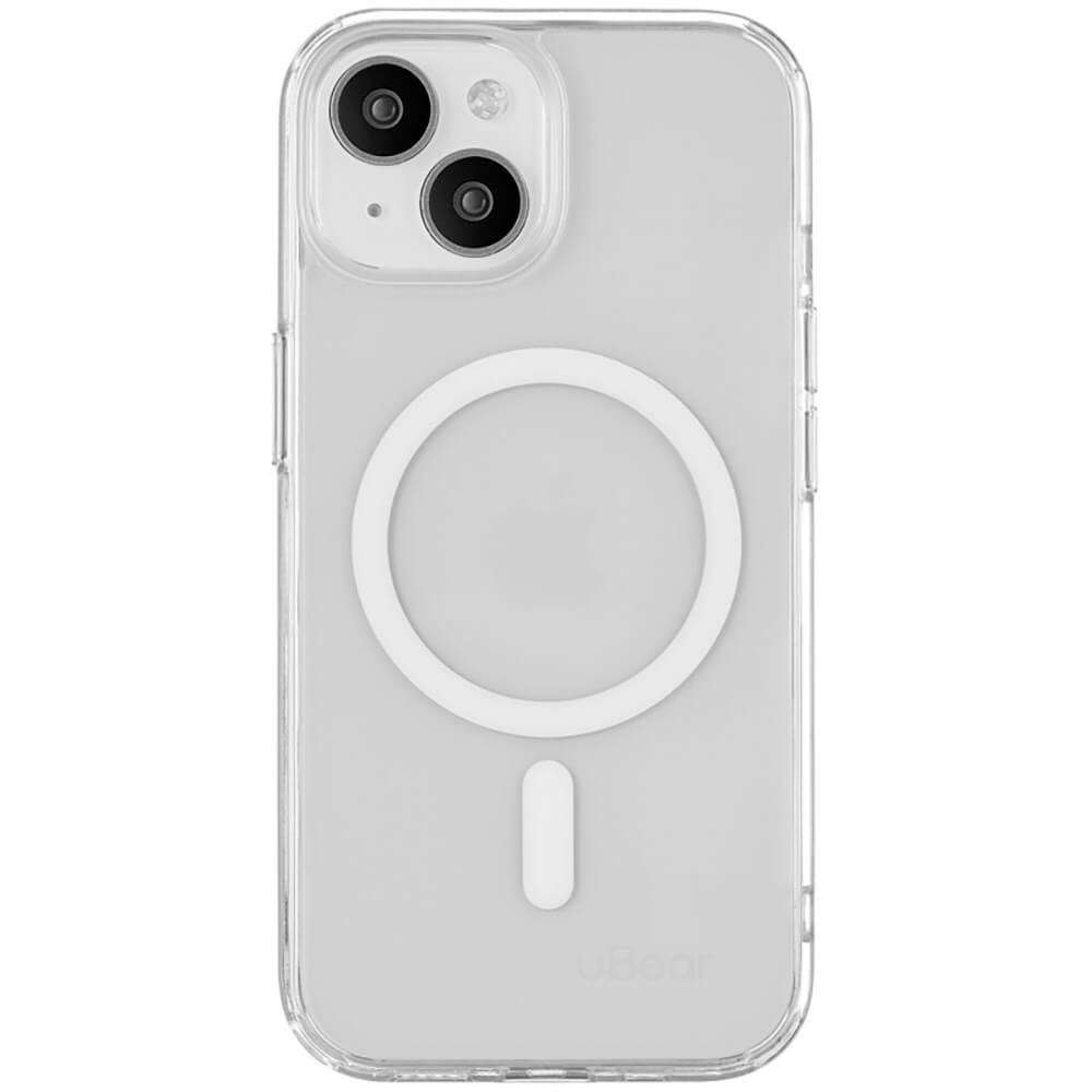 Чехол uBear Real Mag Case для iPhone 15 MagSafe прозрачный