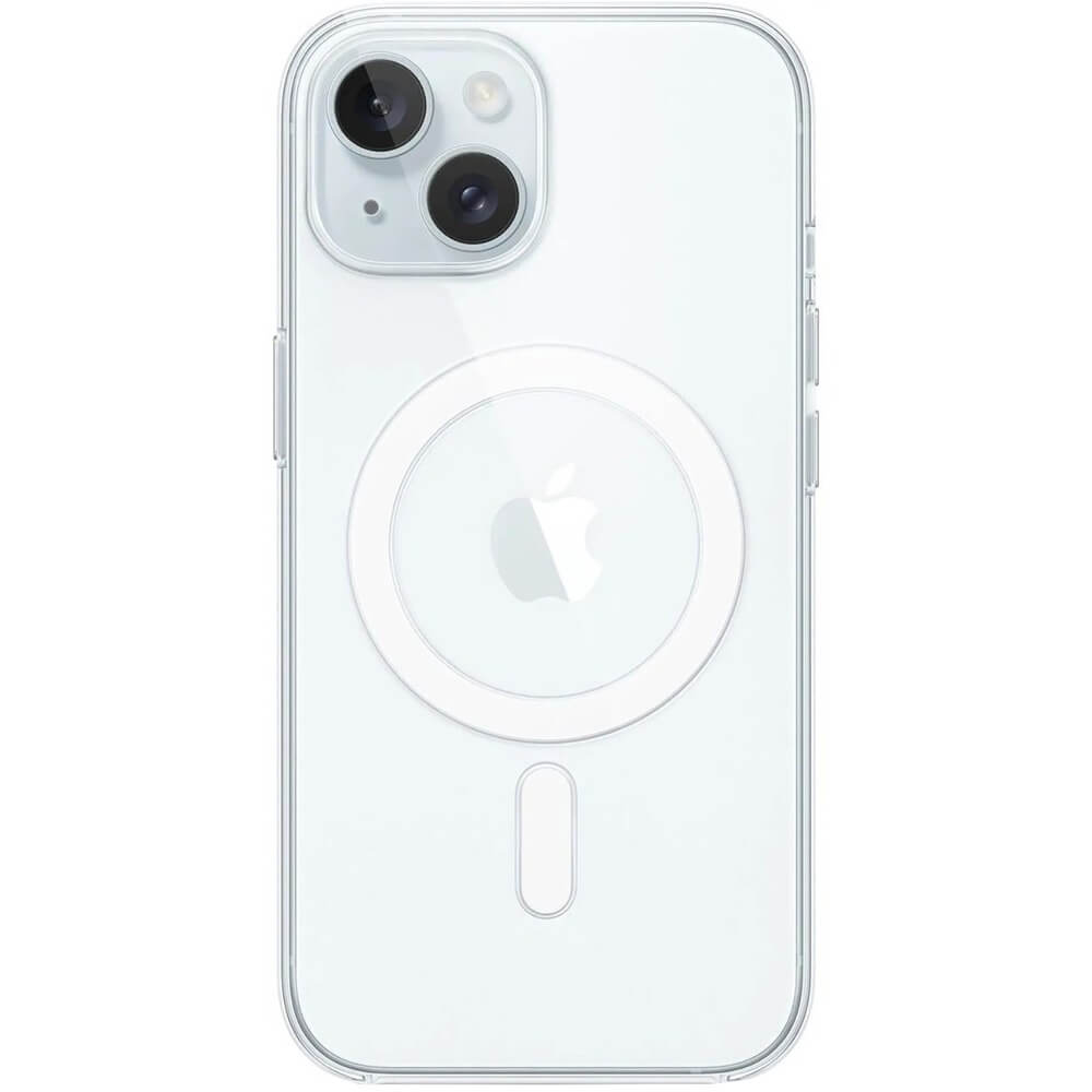 Чехол Apple для iPhone 15 Clear Case MagSafe прозрачный