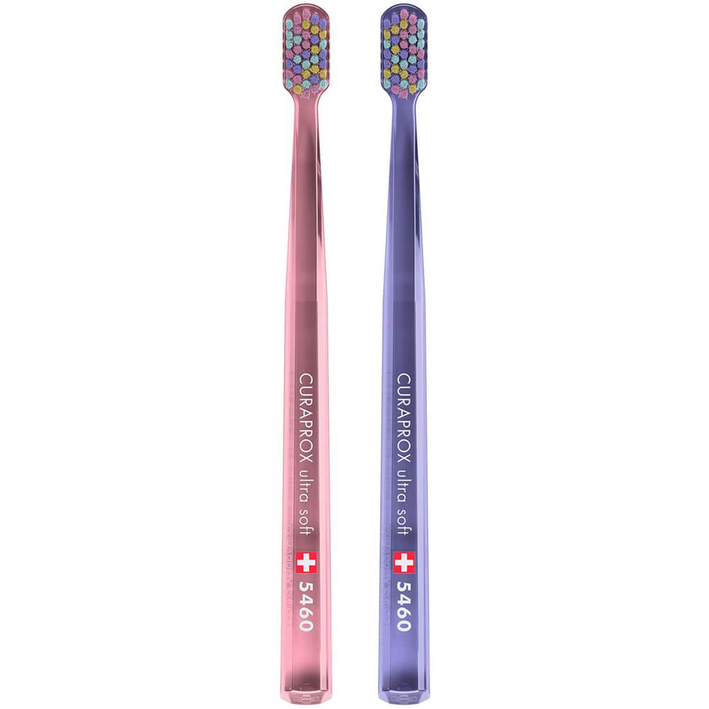 Набор зубных щёток Curaprox Duo Colorful Curls 2023 CS5460/2
