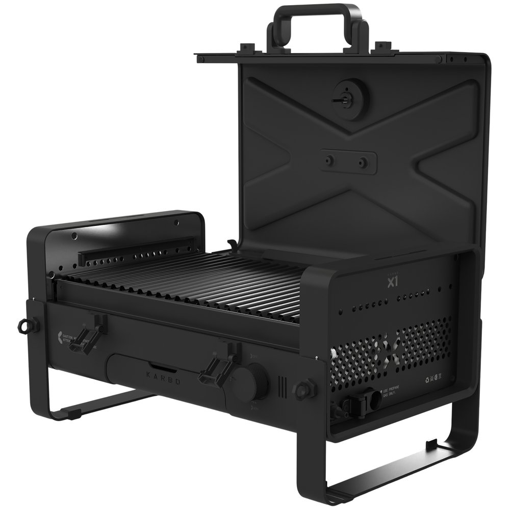 Уличный гриль барбекю Karbo X1 чёрный