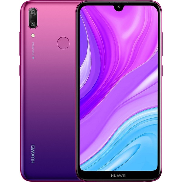 Смартфон Huawei Y7 2019 64 ГБ фиолетовый