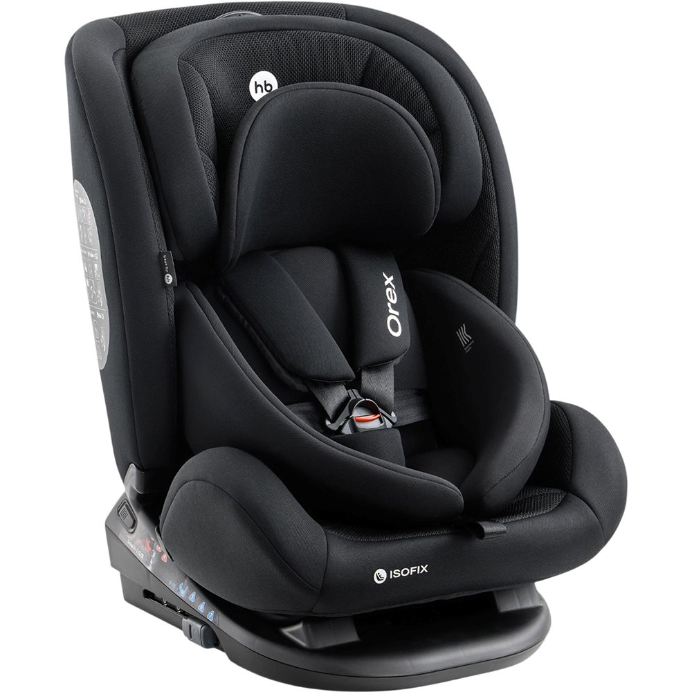 Детское автокресло Happy Baby Orex Total чёрный