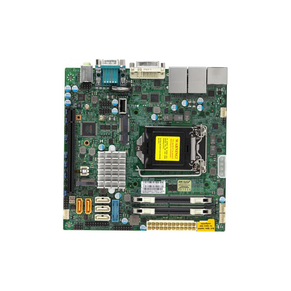 Материнская плата SuperMicro Single LGA 1151supports Intel (MBD-X11SSV-Q-O) Single LGA 1151supports Intel (MBD-X11SSV-Q-O) - фото 1