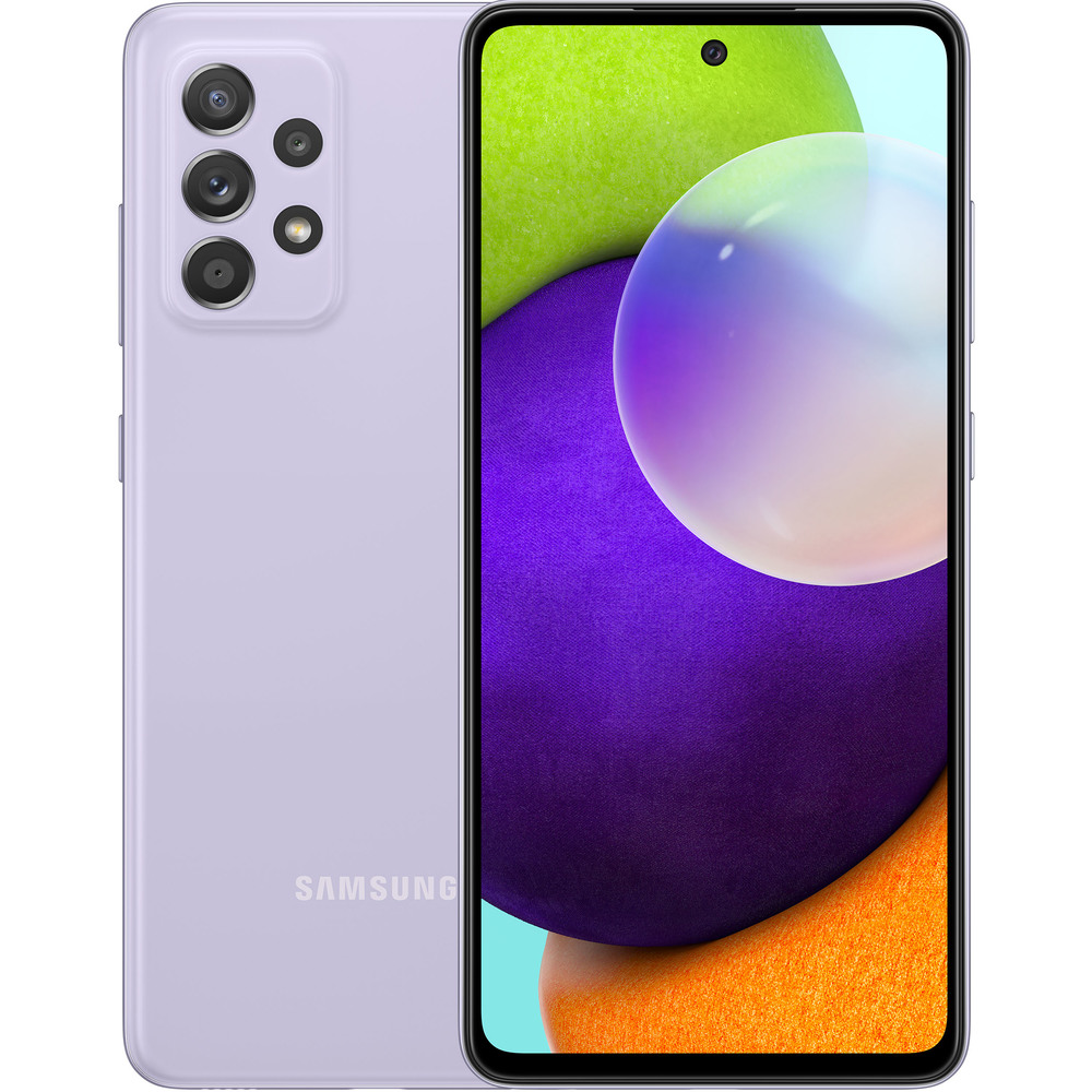 Смартфон Samsung Galaxy A52 256 ГБ фиолетовый