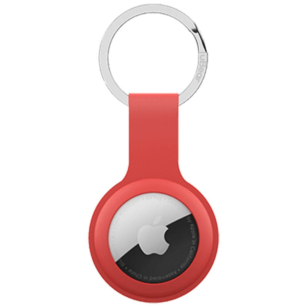 Брелок-подвеска uBear Touch Ring Case для AirTag, красный