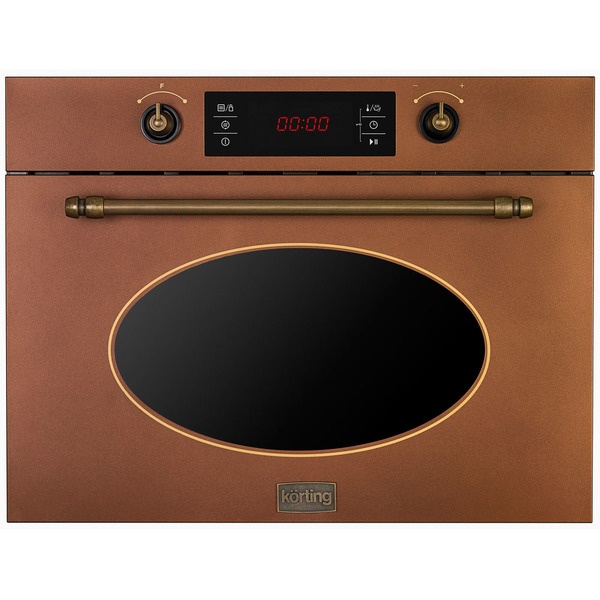 Микроволновая печь Korting KMI 482 RC Provence, цвет коричневый - фото 1