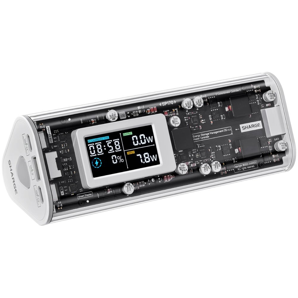 Внешний аккумулятор Sharge Shargeek 170 24000 мАч 170W белый