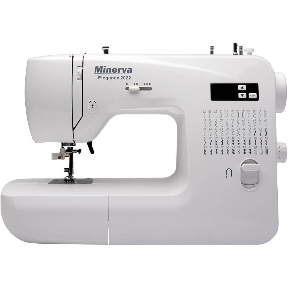 Швейная машинка Minerva Elegance 2022, цвет белый - фото 1