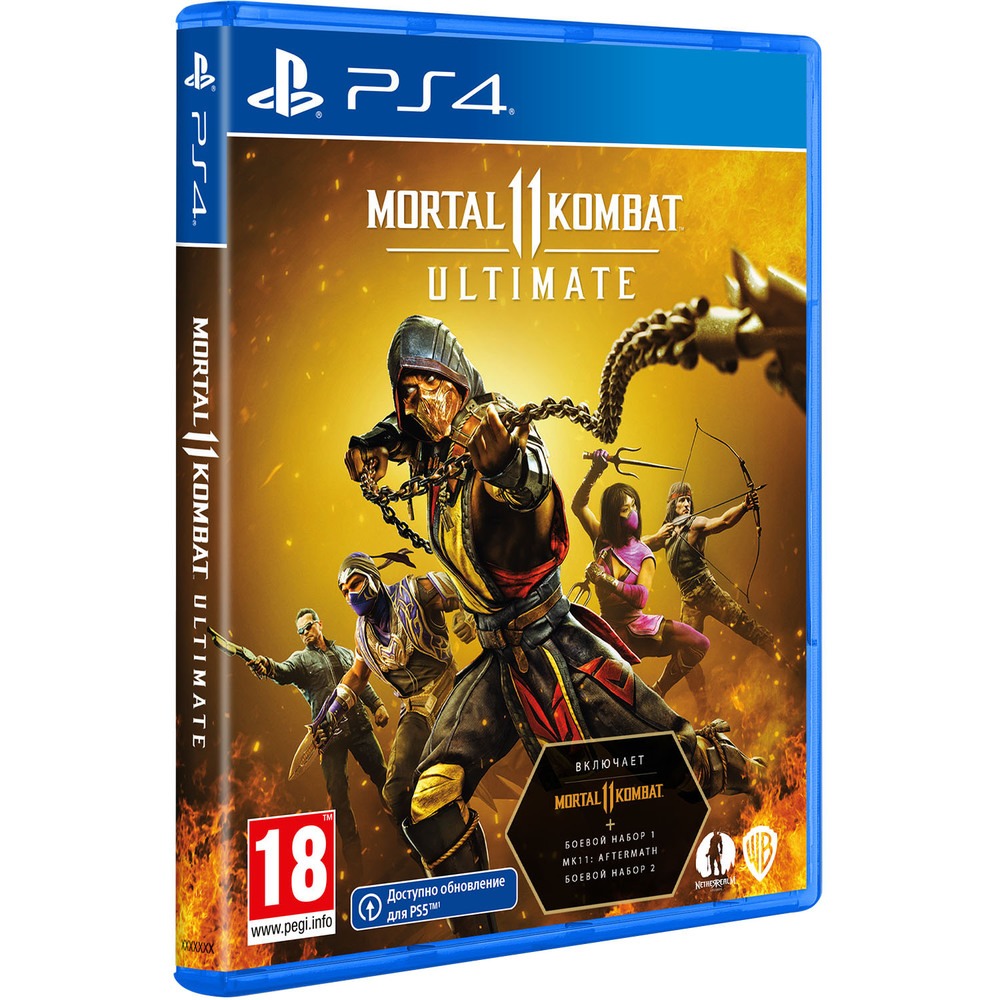 Mortal Kombat 11 Ultimate PS4, русские субтитры