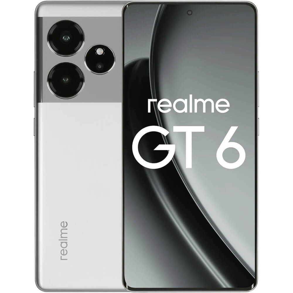 Смартфон Realme GT 6 16+512 ГБ серебристый