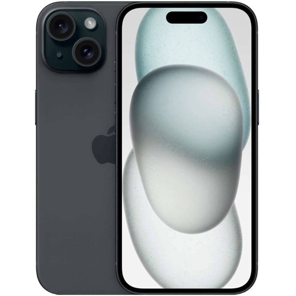 Смартфон Apple iPhone 15 128 Гб чёрный
