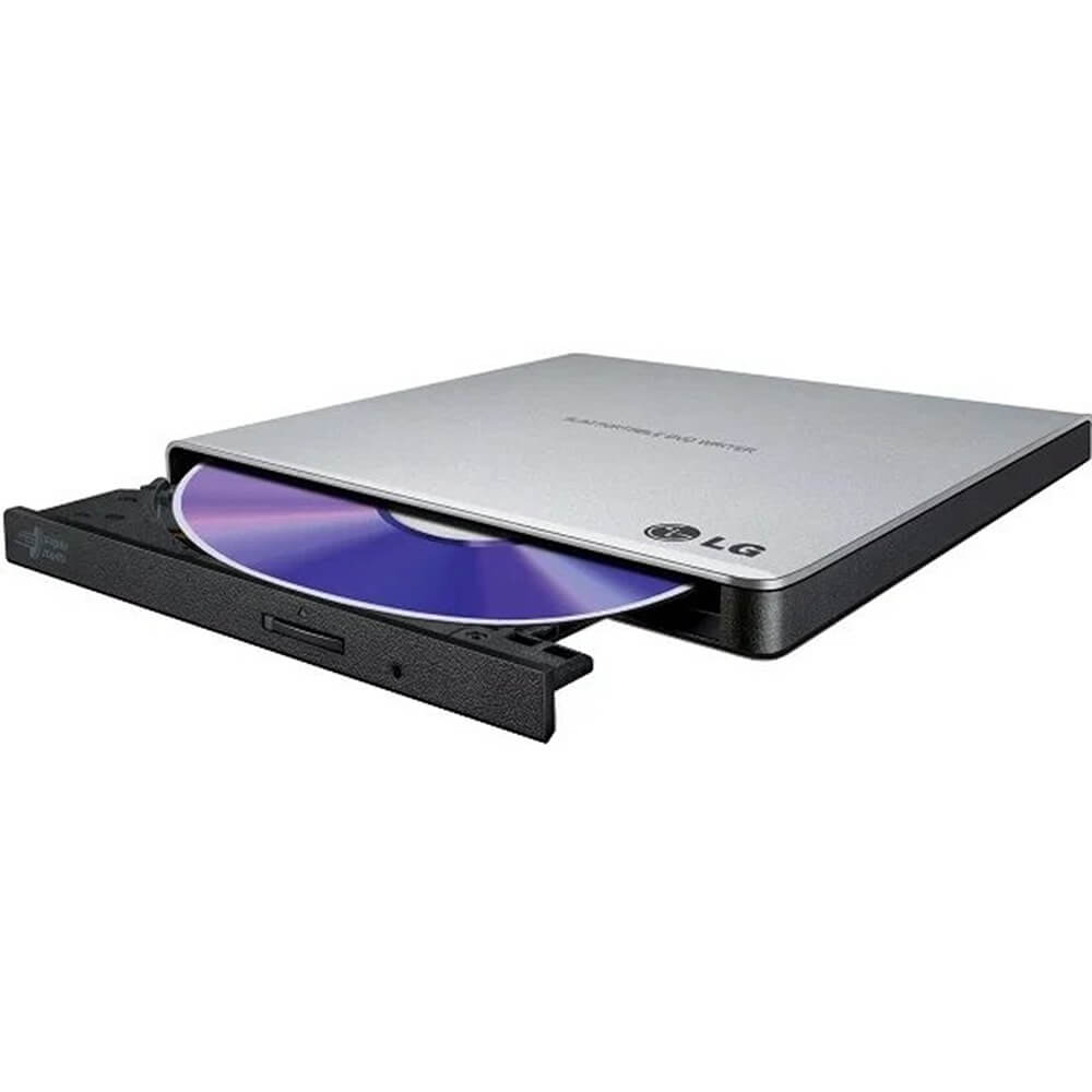 Оптический привод LG DVD-RW ext. Silver Slim Ret GP57ES40.AHLE10B