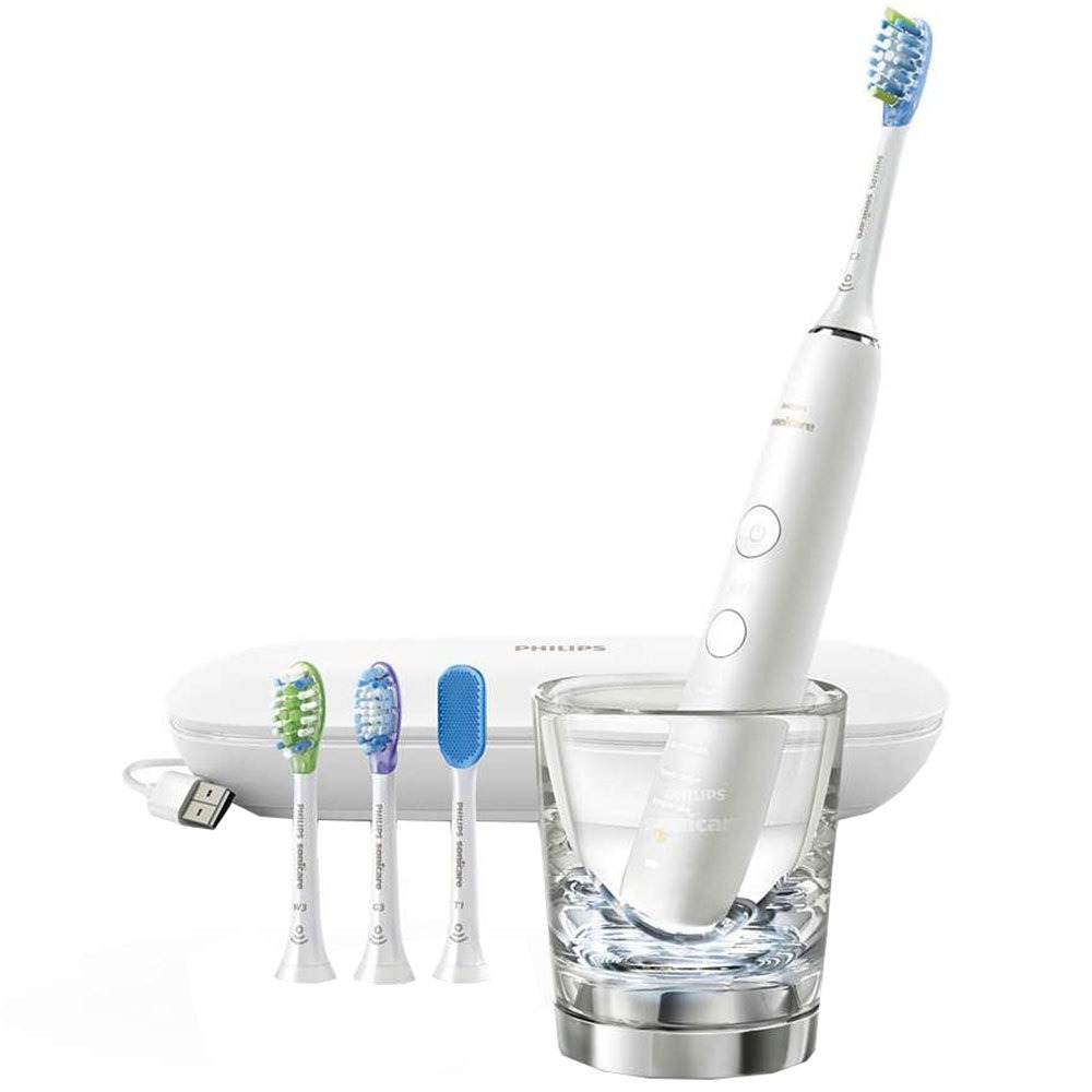 Электрическая зубная щетка Philips Smart HX9924/07 DiamondClean, цвет белый
