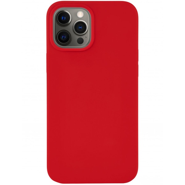 Чехол для смартфона VLP Silicone Сase для iPhone 12 Pro Max, красный