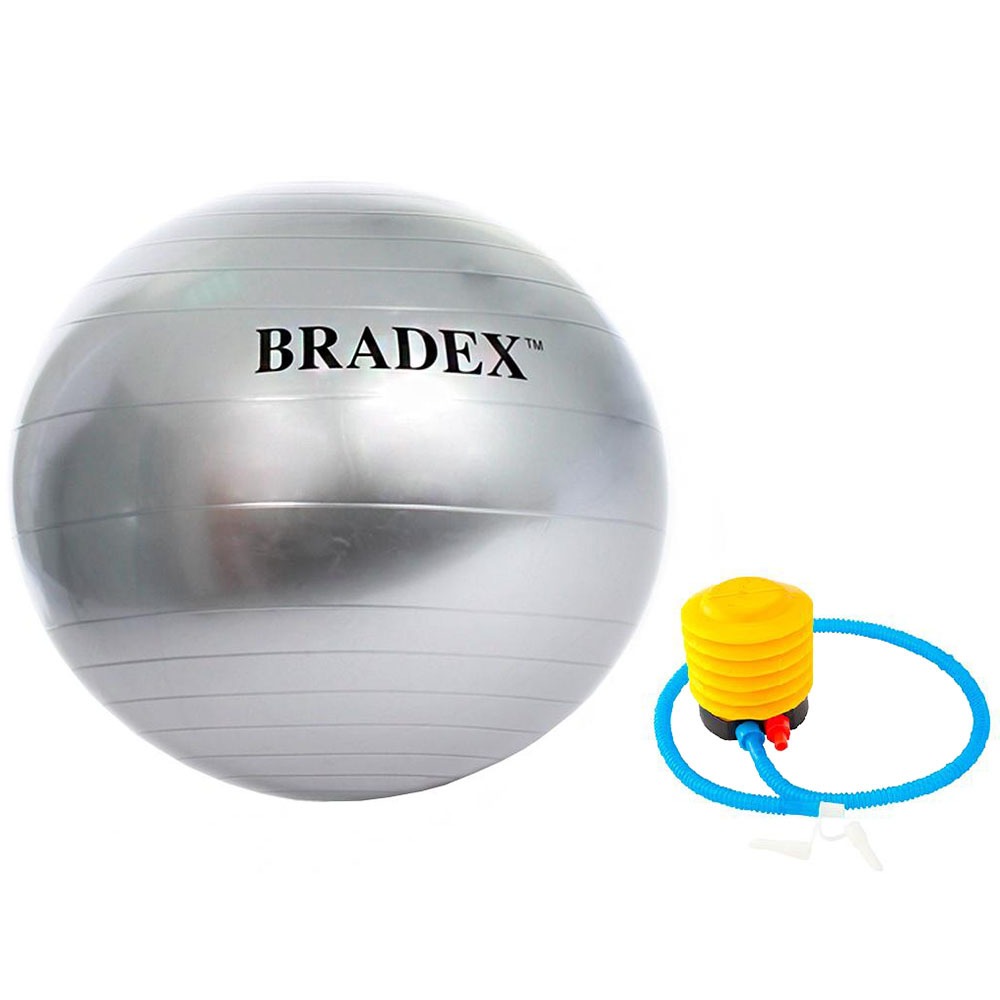 Мяч для фитнеса Bradex SF 0354 с насосом от Технопарк
