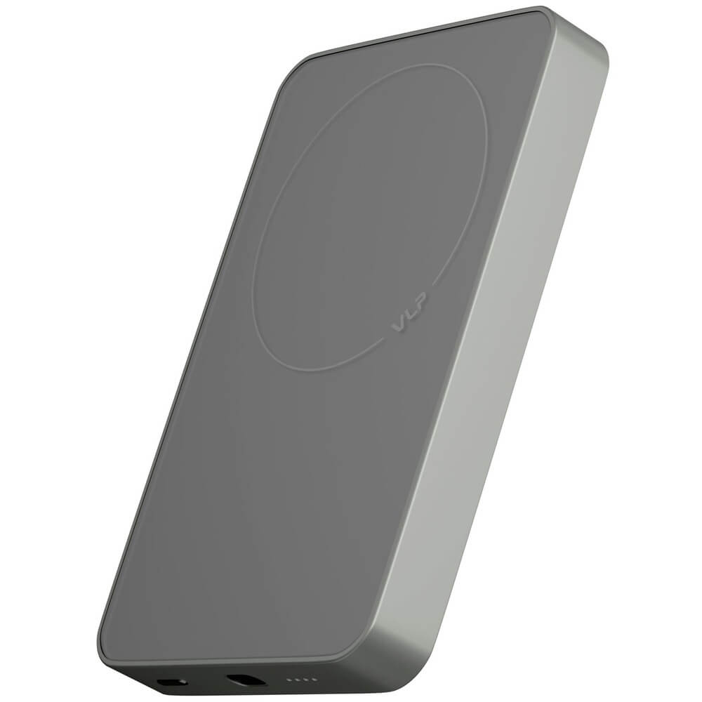 Внешний аккумулятор VLP Diamond Energy MagSafe 10000 мАч, натуральный титан (1044005)