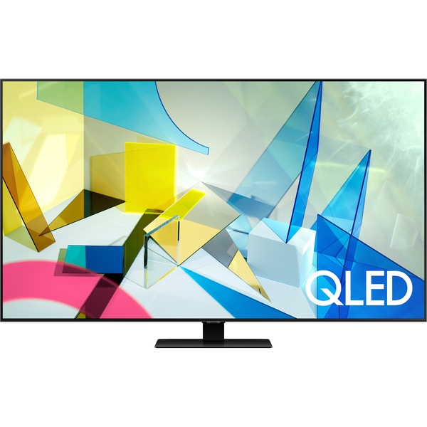 Телевизор Samsung QE55Q80TAUXRU, цвет серебристый - фото 1
