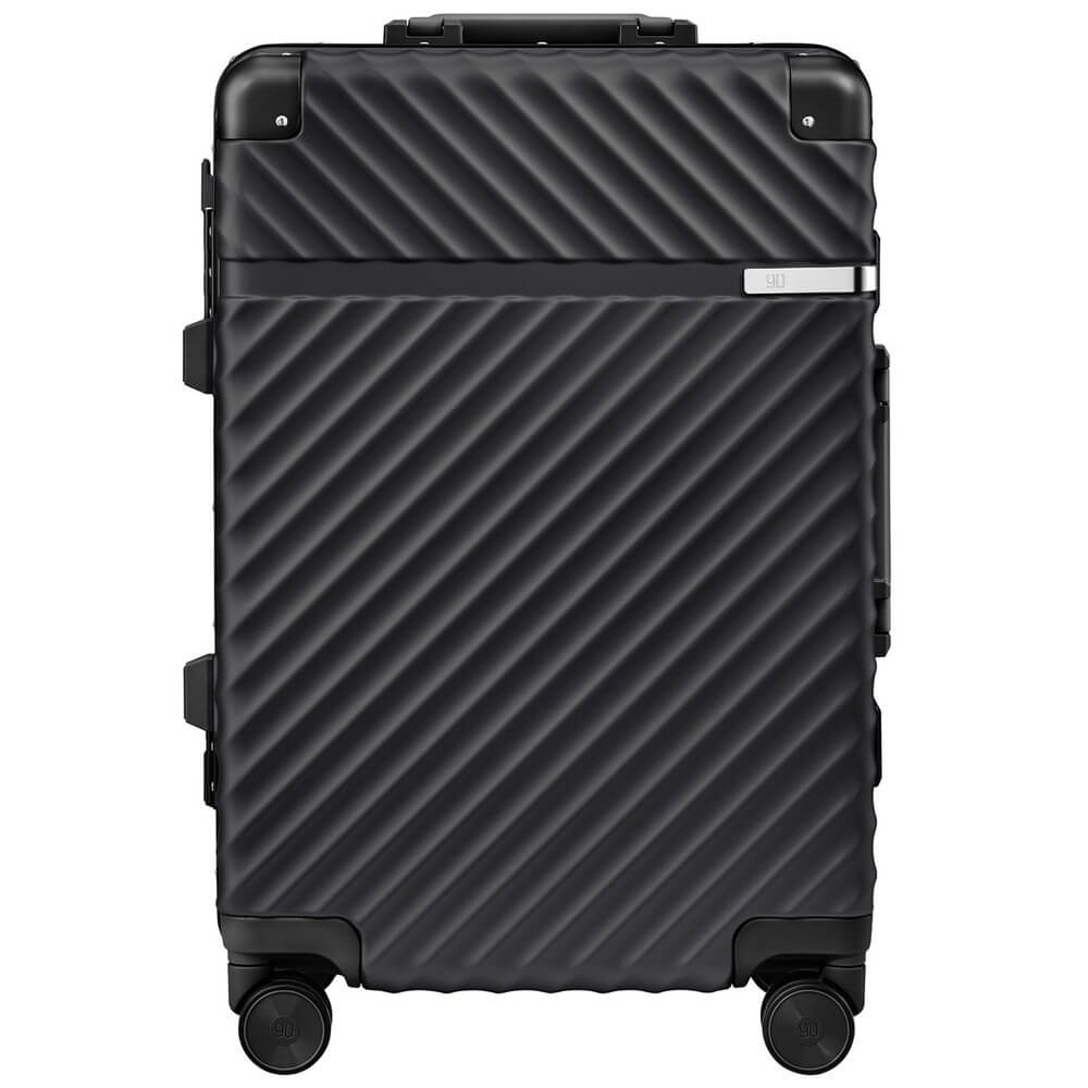 Чемодан Xiaomi NINETYGO V1 Luggage 24, чёрный - фото 1