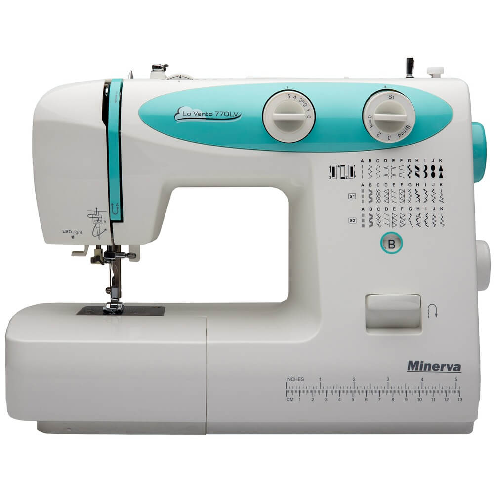 Швейная машинка Minerva La Vento 770LV, цвет бирюзовый - фото 1